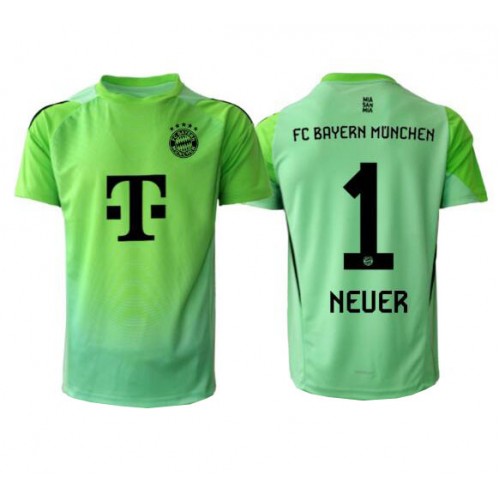 Bayern Munich Manuel Neuer #1 Goalkeeper Replica Home Stadium Shirt 2025-26 Short Sleeve